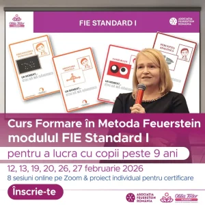 Curs de formare în Metoda Feuerstein Otilia Todor Standard 1, februarie 2026