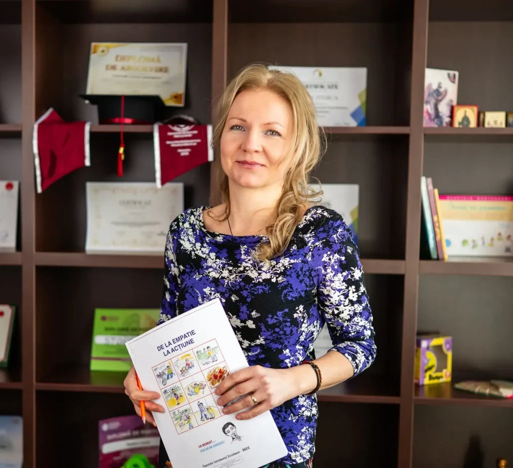 Lucia Stoica mediator Feuerstein Galați